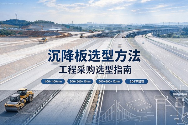 乳山沉降板选择方法