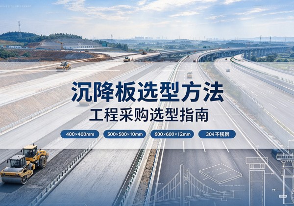 乳山沉降板选择方法